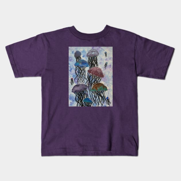 Jellies by Kortney Kids T-Shirt by Kbpaintingprints